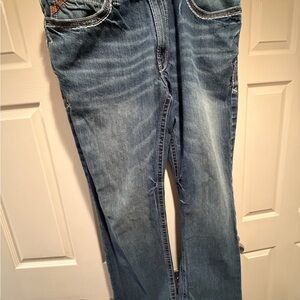 Ariat Men's Bootcut Blue Jeans